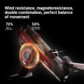 HARISON OMEGA W3820 Track eco Luxury Commercial Self-Generating Wind Resistance Dual Power Rowing Machine-1