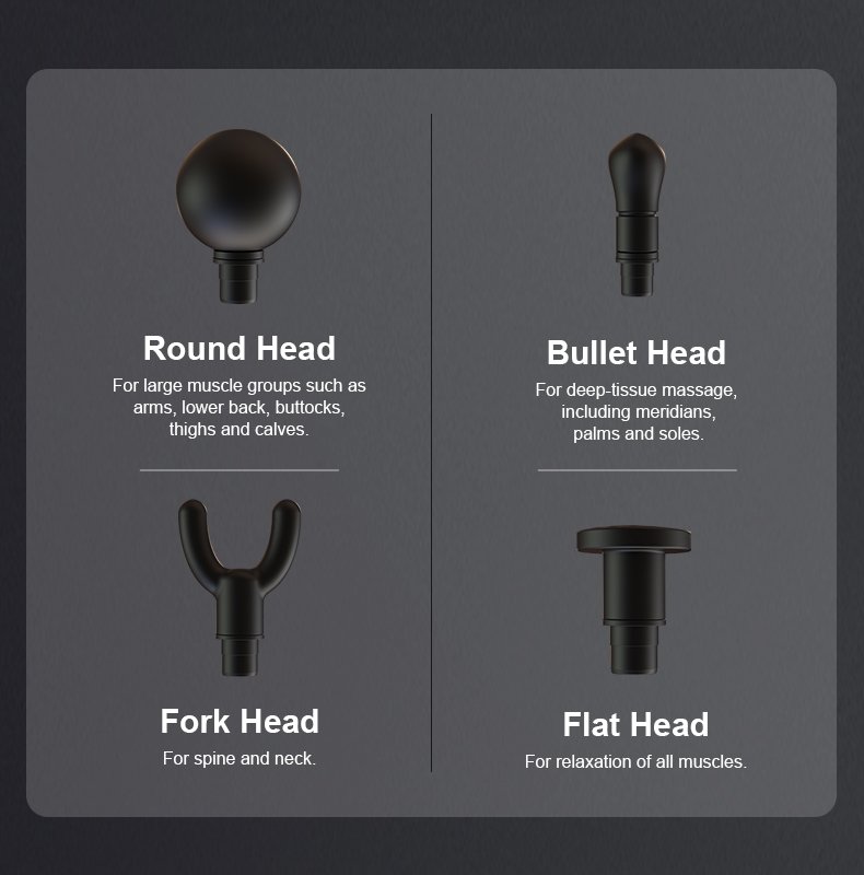 High-quality massage gun parameters