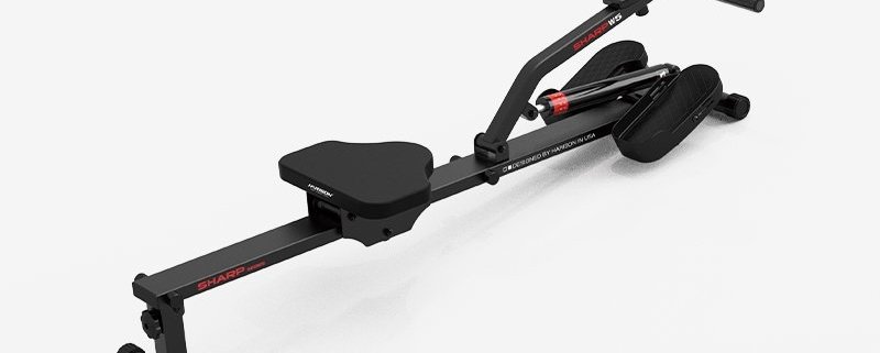 Gym rowing machine