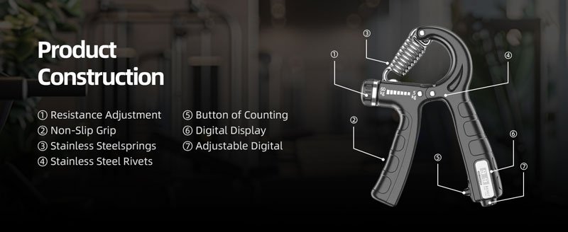 Features of grip strength trainer