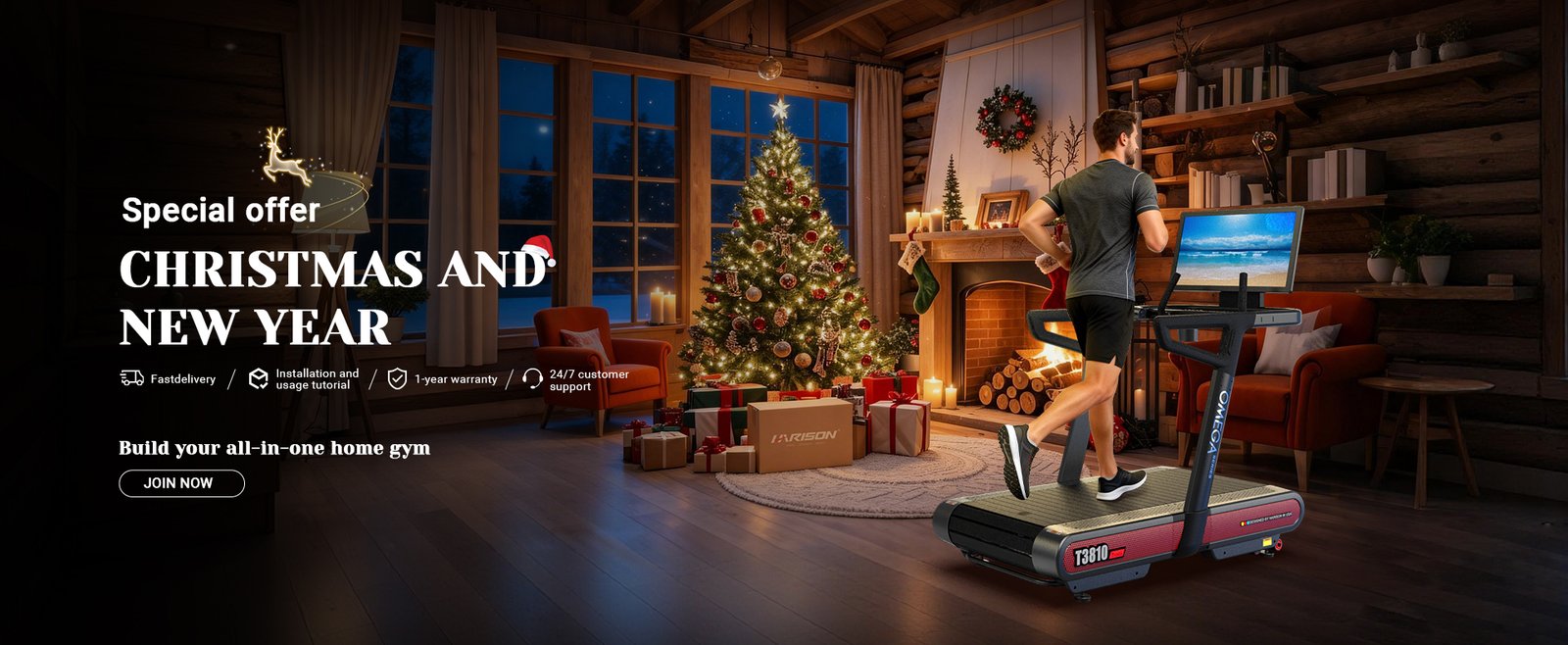 $500 discount coupon for Christmas and New Year's.