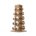 HR.Q.QG-103B Wood Grain Dumbbell Set (Dumbbell rack + one set each of 2kg/4kg/6kg/8kg/10kg dumbbells)