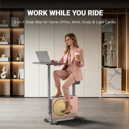 HARISON All-in-One Workstation & Exercise Bike