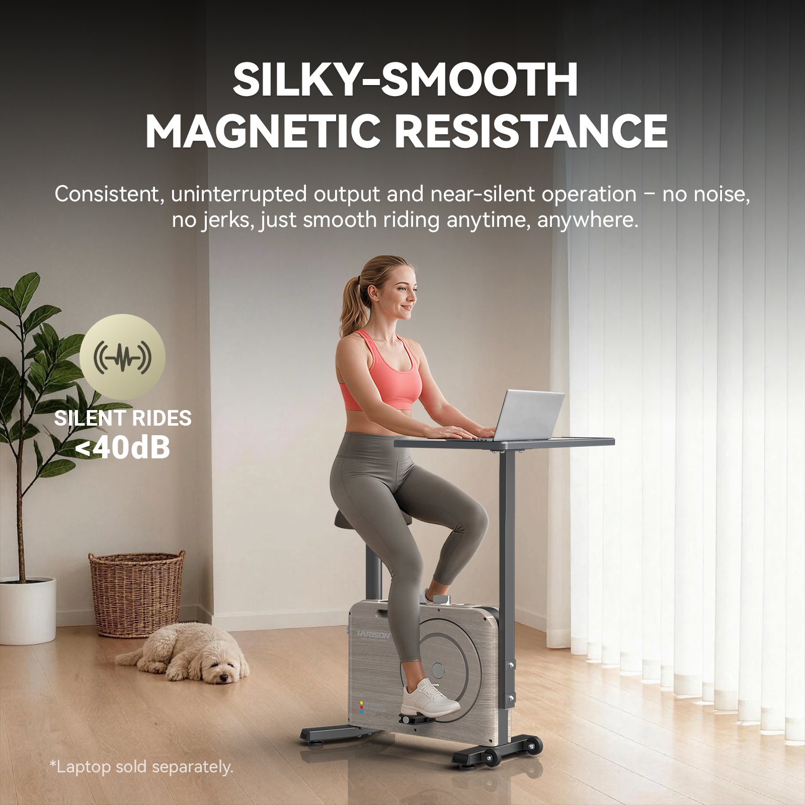 Smooth And Quiet Pedalling Motion